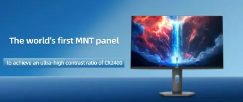획기적인 혁신! HKC, 초고명암비와 친환경 제조의 시너지 효과로 세계 최초 MNT 패널 개발